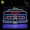Neon Restaurant Signs Neon Sign Diner Hotel Business Neon Light Sign Bulbs Store Display Glass Tube Quality Handcraft dropship