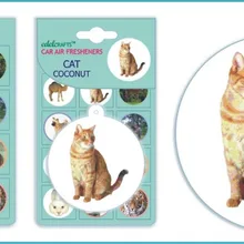 Через fedex или DHL, бумага освежитель воздуха, автомобильный парфюм, ароматизированные освежители воздуха для автомобилей в 4 упаковке