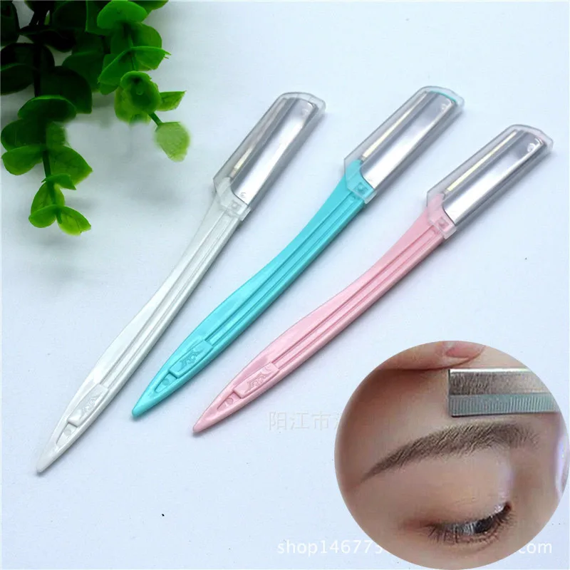 

3 Pcs/Set Portable Women Eyebrow Trimmer Hair Remover Set Professional Epilator Facial Hair Remover For Makeup Cosmetic Kit