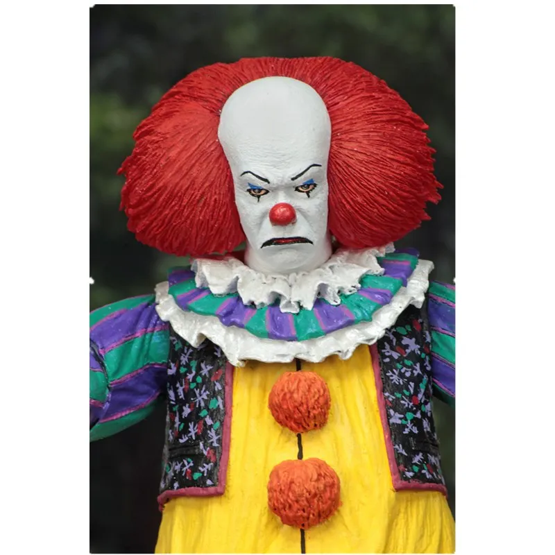18 см NECA IT Pennywise Joker 1990 Stephen King It Clown PVC экшн фигурка Коллекционная модель игрушки для