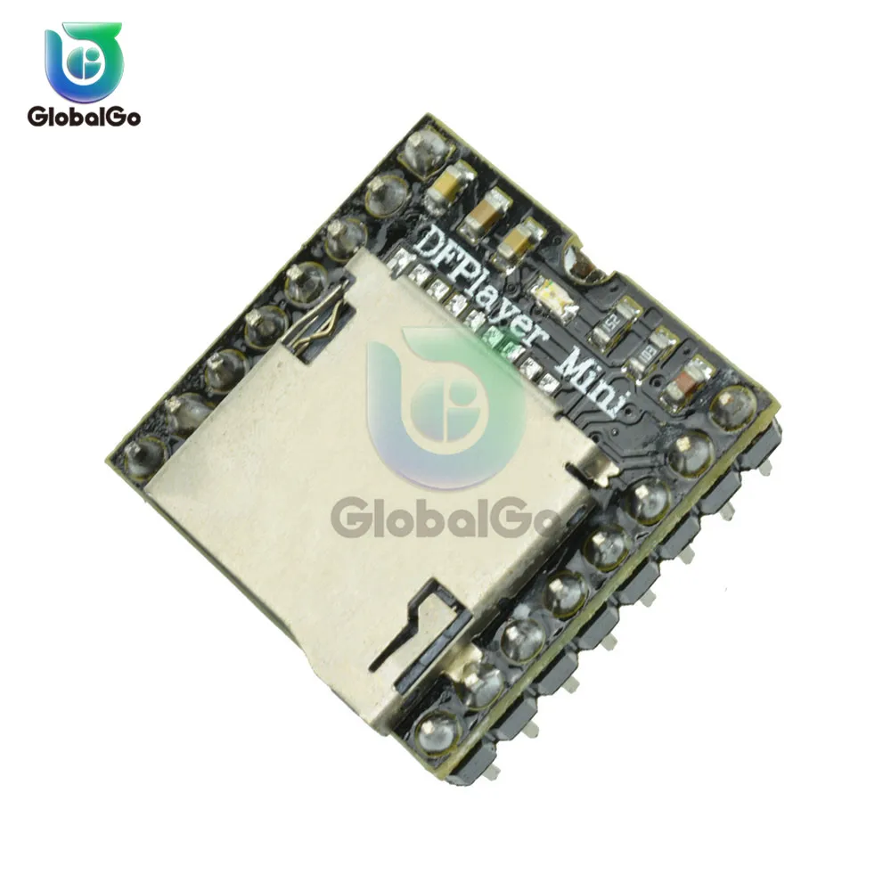 

Mini-YX5200 Audio MP3 Module Support For TF Card U-Disk IO/Serial Port/AD Mini MP3 Player Module For Car Accessories