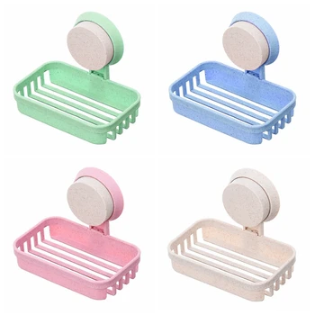 

Bathroom Shower Soap Box Dish Storage Plate Tray Holder Case Soap Holder Bathroom Tray Accessories Box Shelf Wall Dishes