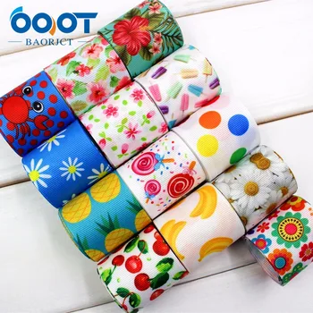 

173251,OOT BAORJCT 38mm 10yard/lot cartoon Ribbons Thermal transfer Printed grosgrain Wedding Accessories DIY handmade material