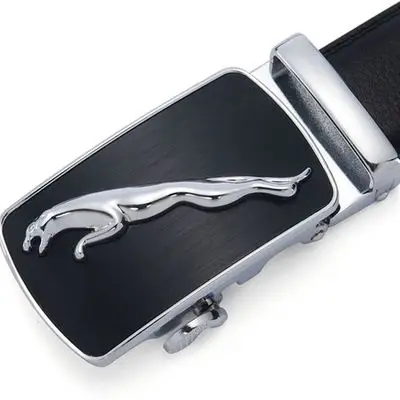 

Fashion designer men jeans belt 2019 Top quality leather strap male automatic buckle belts for men girdle trend men's belts