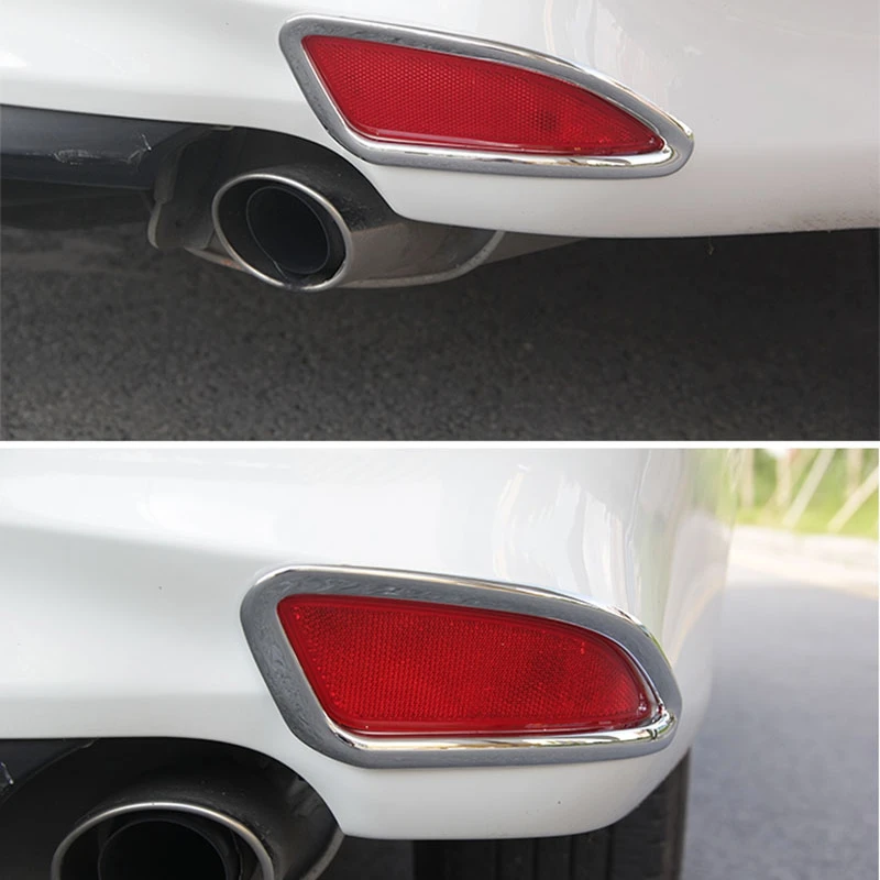 Fit For Toyota Camry 2015 2pcs ABS Chrome Rear Tail Fog Light Lamp Cover Trim Molding Protector Accessories Auto Parts | Автомобили и