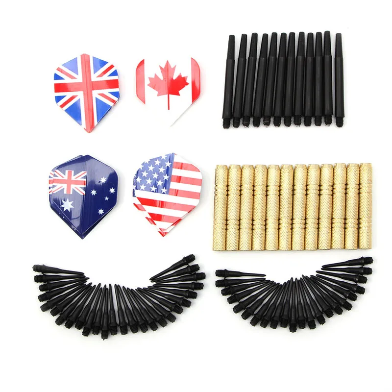 

OOTDTY 12Pcs Of Soft Tip Darts & 36 Extra Tips Professional For Electronic Dartboard Darts Dartboard