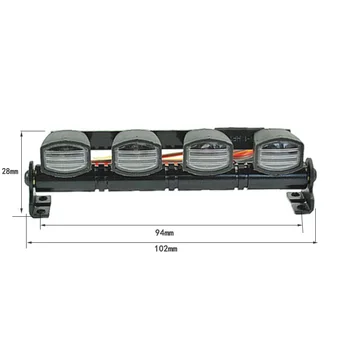 

RC Car LED Multi Function Light Bar For 1:10 RC Rock Crawler