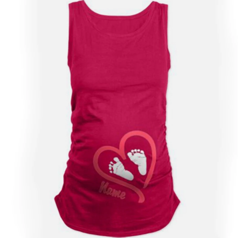 Camisoles Одежда для беременных с арбузным животом Mamagaga Женская майка летняя одежда