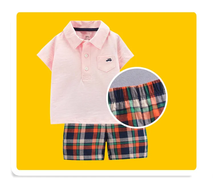 Детская одежда летняя футболка для мальчиков из 2 предметов+ штаны комплект одежды для маленьких мальчиков, От 2 до 5 лет Детская одежда Корейская одежда комплект одежды для малышей