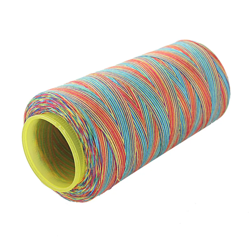 Reel 3000Yds Polyester Overlock Sewing Thread For Sewing Machine Colorful