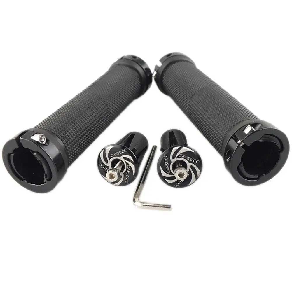 1 Pair Cycling Mountain Bike Road MTB Grips Foldable Bike Locked Riding