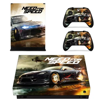 

Need for Speed Faceplates Skin Console & Controller Decal Stickers for Xbox One X Console + Controller Skin Sticker