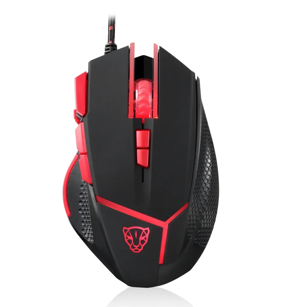 

4000 DPI 9 Buttons Wired Gaming Mouse Programmable Optical Mice Gamer For PC Laptop Desktop Mouse