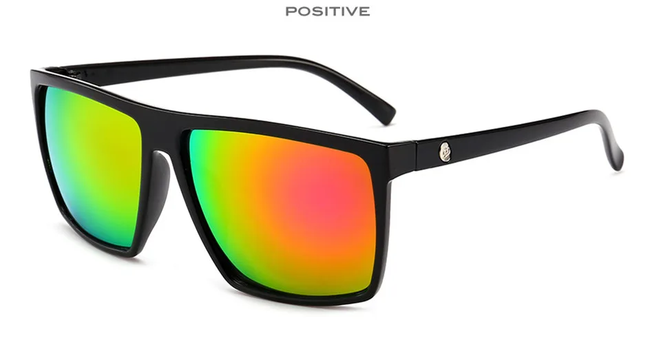 DJXFZLO Квадратные Солнцезащитные очки Мужские брендовые дизайнерские зеркальные фотохромные негабаритные солнцезащитные очки мужские солнцезащитные очки oculos de sol - Цвет линз: C2