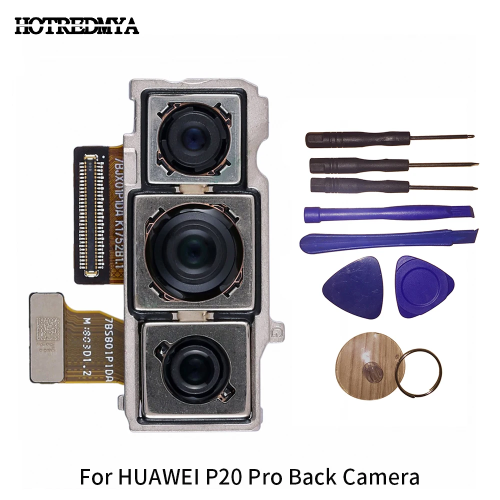 

Back Camera For Huawei P20 Pro Big Facing Rear Back Camera Main Module Flex Cable Replacement Repair Part With Tool