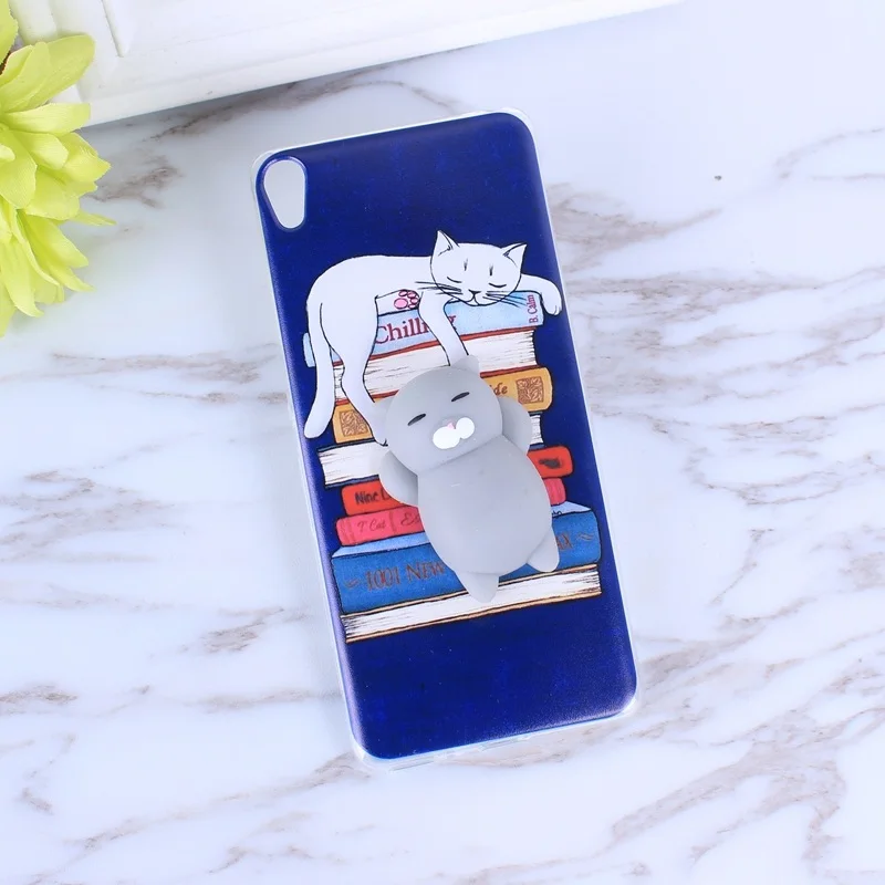 3d Squishy Cat Phone Case For Sony Xperia Xa F3111 F3113 Silicone