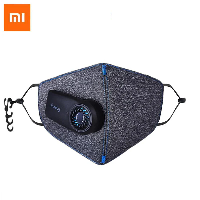 

Xiaomi Purely Anti-Pollution Air Sport Mask with PM2.5 550mAh Rechargeable Filter Three-dimensional Structure Excellent Purify