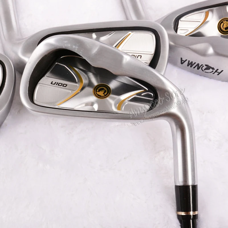 US $1.250.00 New HONMA U100 complete clubs set Driver35 fairway woodironsputter Graphite Golf shaft Headcover Golf clubs Free shipping