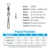 DONQL 10/20/50шт Рыболовные Вертлюги Разъем 2#-10# Блокировка Pin Snap Rolling Swivel Для Рыболовного Крючка Приманка Карп Рыболовные Аксессуары