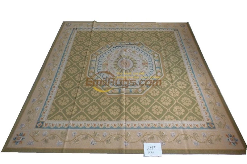 Ковер для гостиной ковер из обюссона ручной работы шерстяные ковры 284 10x10 gc125aub yg15