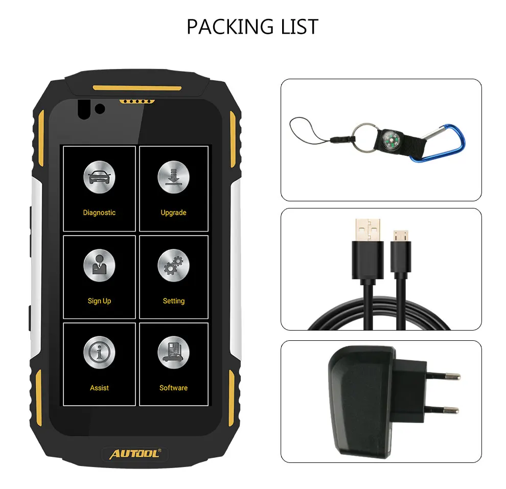 

AUTOOL CS BOX Pro WiFi Multi System Diagnostic Tools with Quad core Android IP67 Working Platform Water Dust Shock Proof