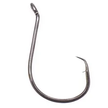 Титановые стальные круглые крючки для океанской лодки рыбалка или рок рыболовный крючок с восемью жалами