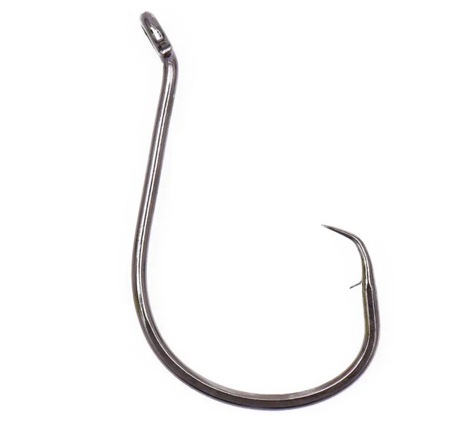 Titanium steel circle hooks for Ocean boat fishing or rock fishing