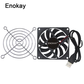 

Wholesale 5 Pieces 8010S 80mm 80x80x10mm 8cm DC 5V USB Connector Cooler Ventilator Fan