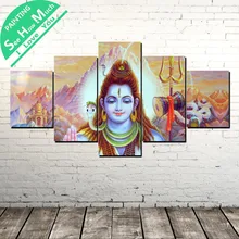 5 Шт. Господь Бог Современного Искусства Wall Art Холст Плакат и Печать Холст Картины Декоративная
