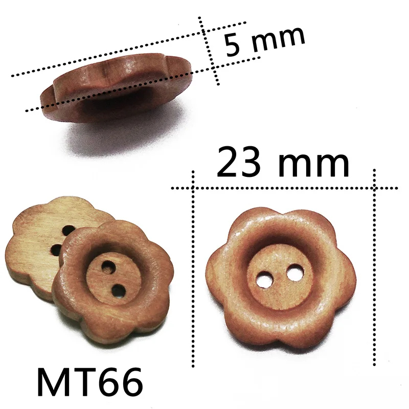 ZIEENE 5 шт. 10 шт. 20 шт. 30 шт. натуральные деревянные сливы цветок большие деревянные пуговицы для шитья Скрапбукинг для одежды шляпа Ручной работы 18-30 мм