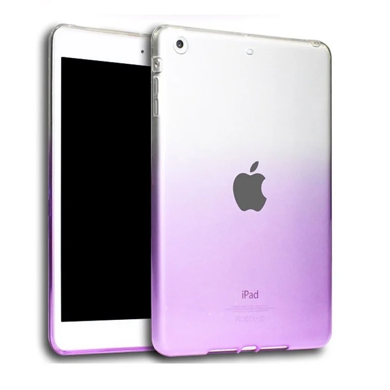 Soft Rainbow Case for Apple iPad mini 4  Cover A1538 A1550 Candy Color Protective Coque for iPad mini 4 Cover Anti-Dust          (5)