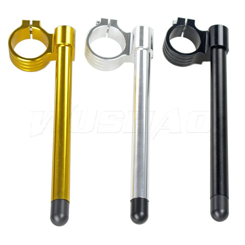 41mm Motorcycle Riser Handlebar Clip Ons Handlebars Raised 20mm For Kawasaki Ninja 650r Ex650