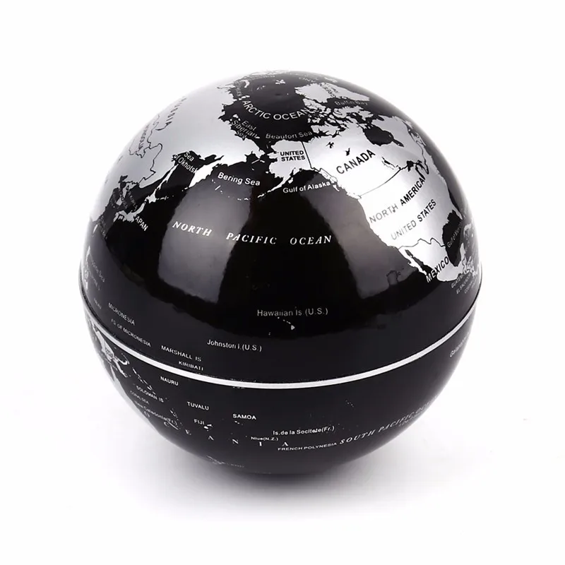 Mapa do Mundo Globo de Luz Novidade Antigravidade Levitação Magnética Flutuante Mágica Lâmpada Novel Aniversário Casa Dezembro Noite Led Luz 5 Novidade LED Luz Antigravidade Levitação Magnética Mapa