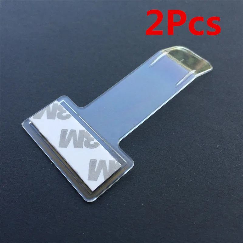 

2Pcs Car Accessories Parking Ticket Permit Holder Clip Sticker Windscreen Window Timing Documents Folder For VW Ford Toyota Kia