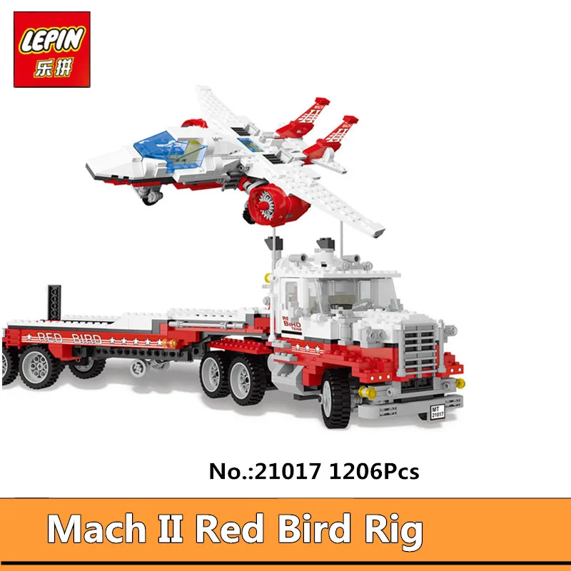 

In-Stock Lepin 21017 1206Pcs Genuine Model Series The Mach II Red Bird Rig Set Children Educational Building Blocks Bricks Toys