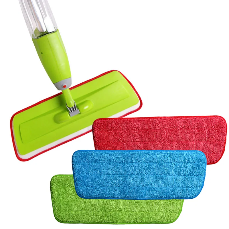 Free deliver3PCS/set Fiber Spray Mop Head Floor cleaning cloth Paste