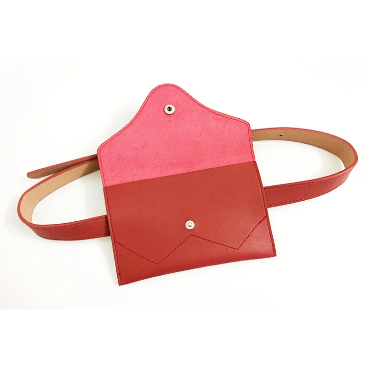 women bag fashion leather phone waist bags small belt handbag (7)