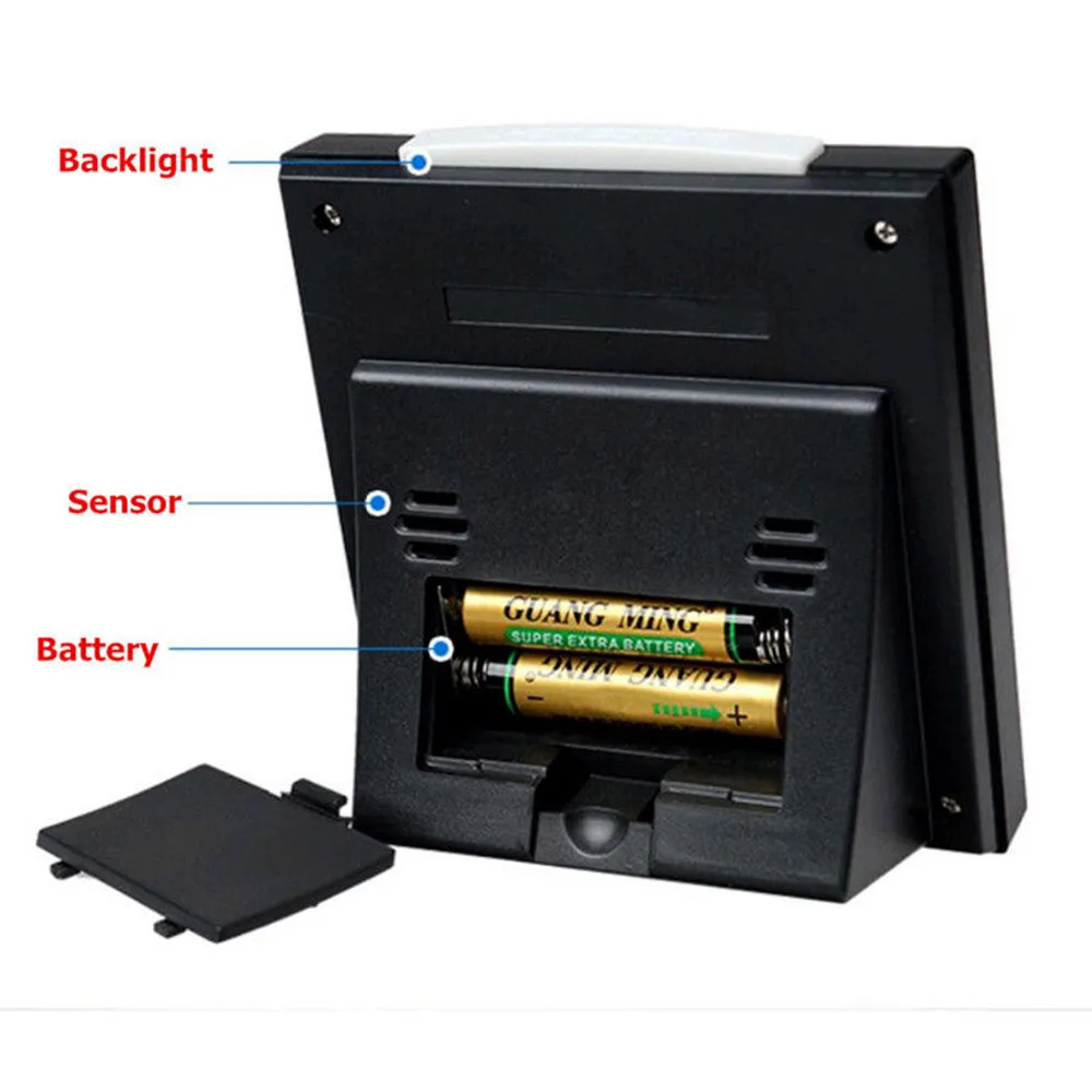ЖК-термометр гигрометр электронный измеритель температуры и влажности Метеостанция Крытый Открытый тестер