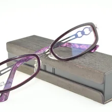 = CLARA VIDA = полное украшение из колец Фиолетовые женские очки для чтения+ 1,25+ 1,75+ 2,25+ 2,75+ 3,25+ 3,75+ 4,25