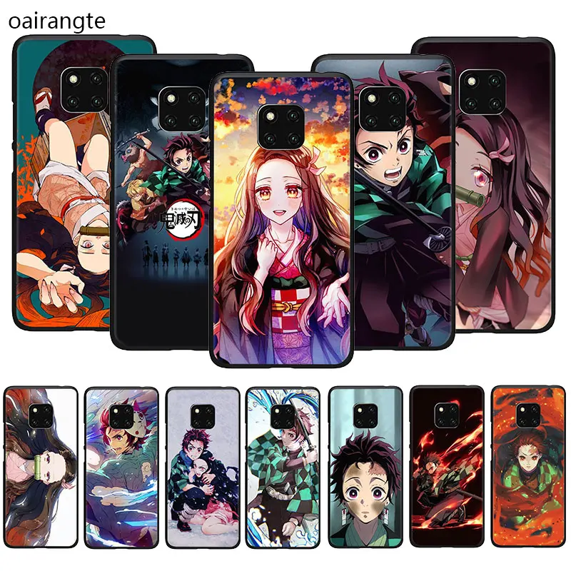 

Anime Demon Slayer Kimetsu no Yaiba Soft TPU phone cover case for Huawei Y5 Y6 Y7 Prime Y9 Mate 10 20 30 Pro Lite Nova 3 3i 5i