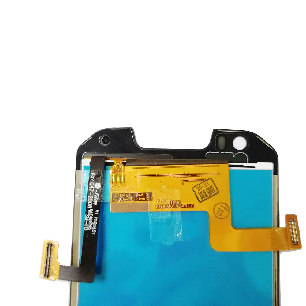 Tanie Dla kota S60 S 60 wyświetlacz + ekran dotykowy LCD wymiana Digitizer zgromadzenie kompletna w czarny biały dla Caterpillar Cat S60 S 60 LCD telefonu naprawy