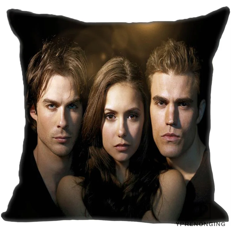 

Best Custom The-Vampire-Diaries (1)@ Pillow Case Bedroom Home Square zipper Pillowcases (One Side) #190404-1-19