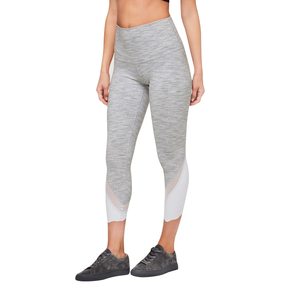 

Ladies Compression Base Layer Running Fitness Leggings Workout Jogging Tights with Mesh Patch