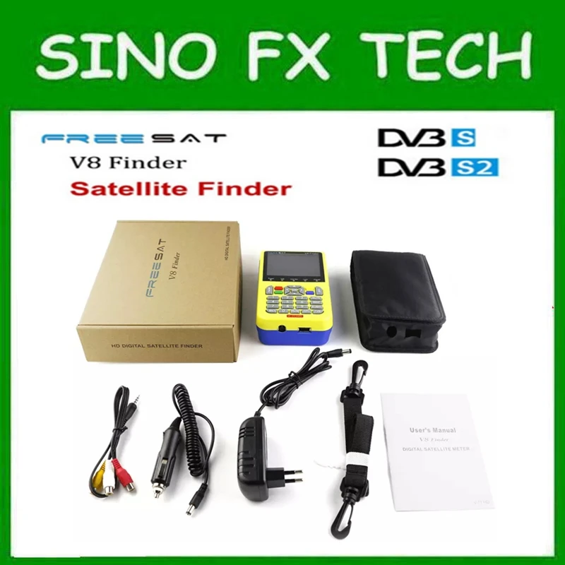 

freesat v8 finder FTA Digital Satellite Meter MPEG-2 High Definition V8 Finder pk satlink ws6916 for espain russia