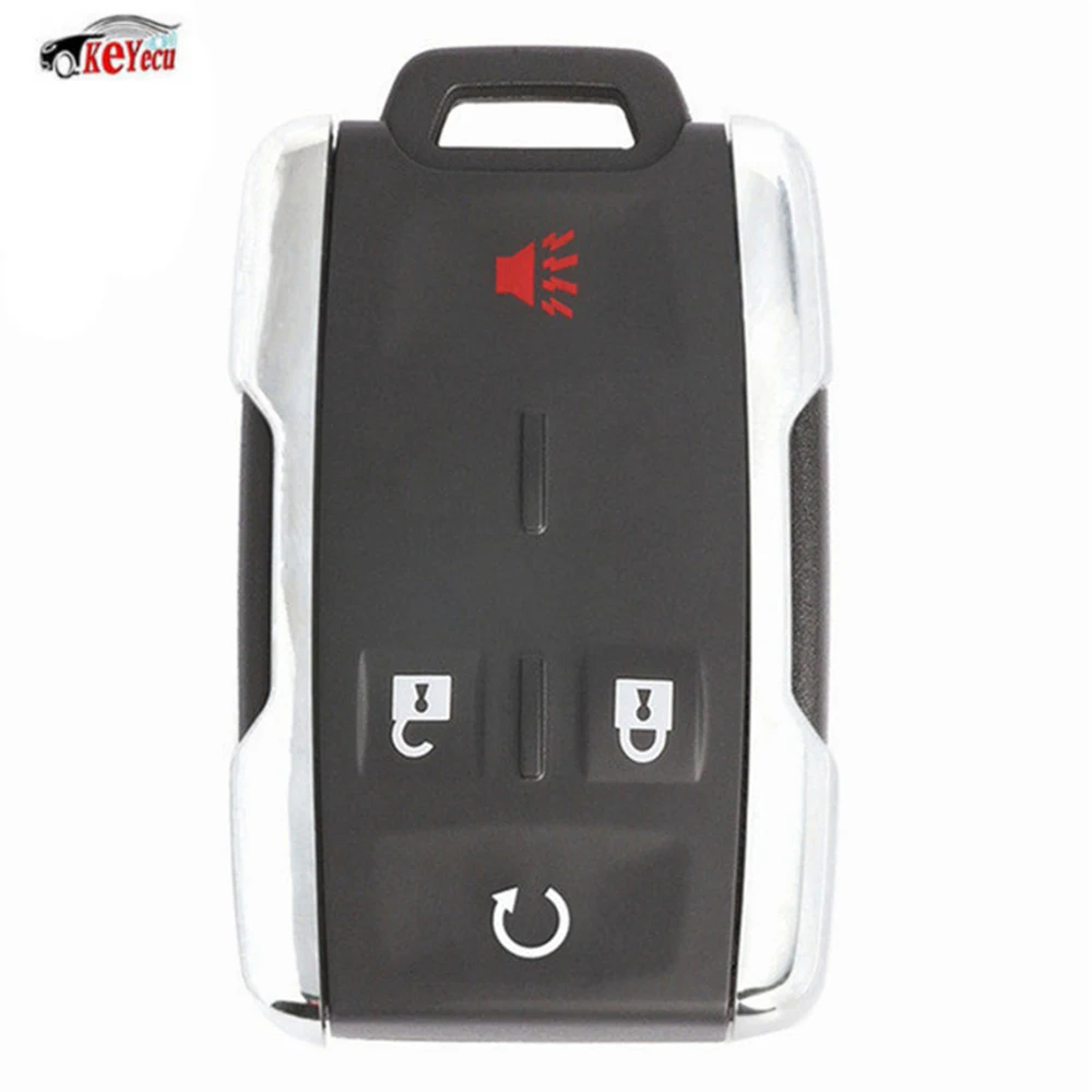 KEYECU Replacement Remote Car Key Fob 4 Button 433MHz for Chevrolet 2015 Silverado 1500 2500
