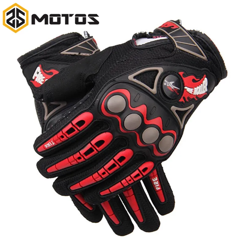 ZS MOTOS Luvas Da Motocicleta Motorcycle Racing Gloves Motocross Off ...