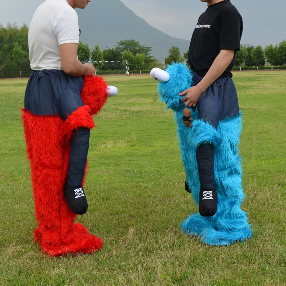 2017-Elmo-Stuffed-Ride-on-Me-Sesame-Street-COOKIE-MONSTER-Mascot-Carry-Back-Fancy-Dress-Costums (4)