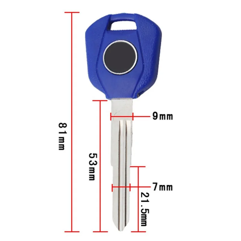 12 шт в байкерском стиле однотонный необработанный для ключей лезвия для Honda CBR250R CBR250RR CB500F CB500X VTR250 CB250 CB400 CB600 CB900 CB1300 CBR600