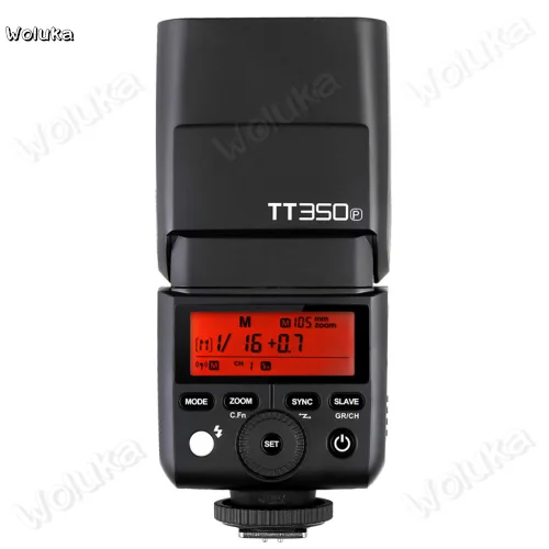 Godox TT350P SLR Flash TTL Auto Flash Built- in 2.4G High Speed Synchronous 1 / 8000 S CD50 T07