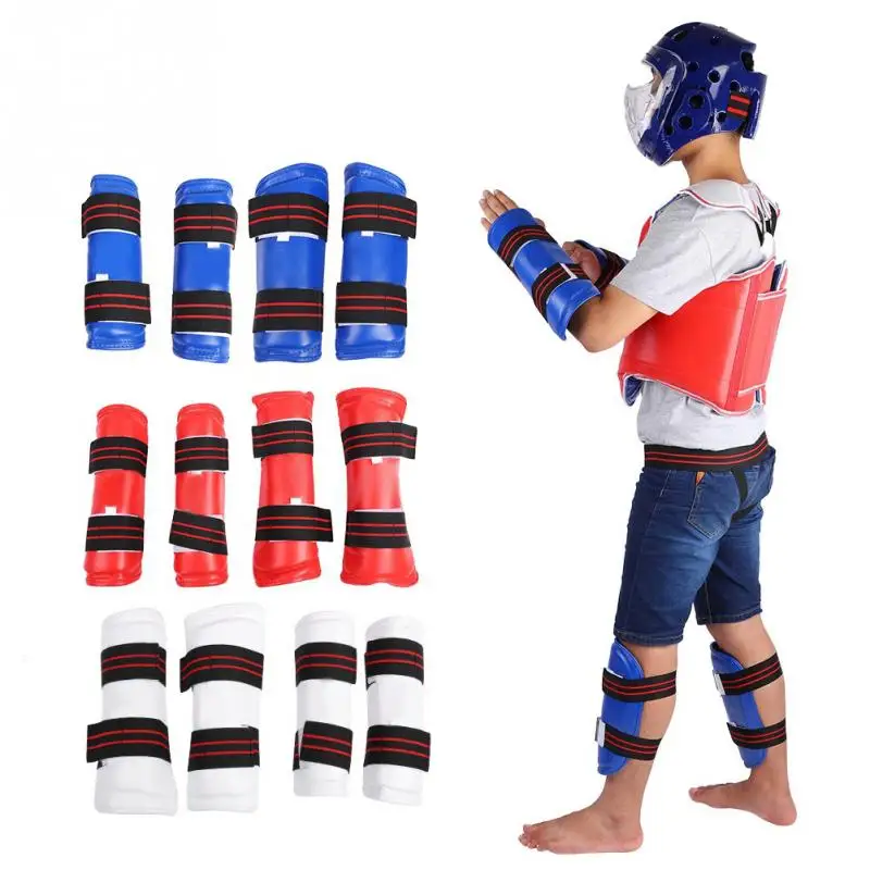 Unisex Taekwondo Groin Guard Arm Body Support Chest Band Boxing Head